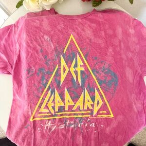 Vintage Def Leppard Pink T-Shirt